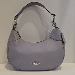 Rare Find***Coach Mara Hobo Large Shoulder Bag — Light Lavender Pebble Leather
